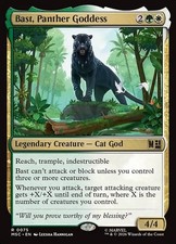 MTG - Bast, Panther Goddess - Marvel Super Heroes Commander - Near Mint picture
