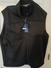 NEW IZOD Men's Sleeveless Full Zip XXL Golf Vest picture