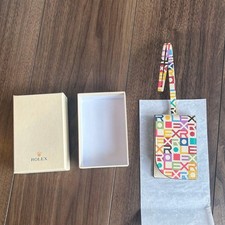 NEW ROLEX Luggage Tag 100th Anniversary Event Limited Novelty Multicolor Rare picture