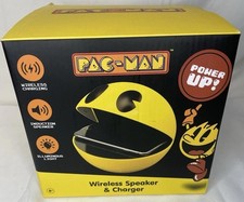 Pac-Man Wireless Speaker & Charger Genuine Bandai Namco New picture