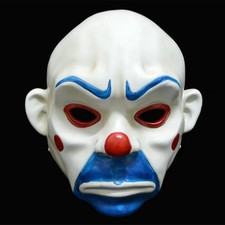 Joker Bank Robber Resin Mask, Clown, Dark Knight Cosplay, Halloween Costume picture