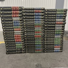 Britannica Great Books Of The Western World Complete Set 2nd Edition 1-60 NICE picture