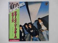 Ramones Leave Home Philips RJ-7208 Japan promo VINYL LP OBI picture