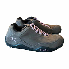 KURU Chicane Womens Size 8 Gray Purple Suede Walking Comfort Shoes picture