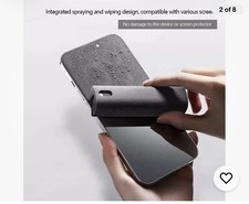 2-In-1 Portable Spray Microfiber Phone Laptop Device Car Monitor Screen Cleaner picture