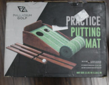 PALLADIUM GOLF Putting Mat for Indoors - Indoor/Outdoor Putting Green with Ball picture