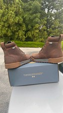 Lems Shoes Boulder Summit Waterproof Boots Rugged Bark Multiple Sizes MSRP $210+ picture