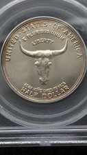 1935 Spanish Trail Commemorative Silver Half Dollar Beautiful Coin picture