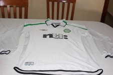 Official Celtic Football Shirt 2001-02 Glasgow Umbro Size NTL picture