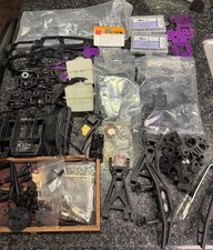 Lot of HPI Racing Savage / X Monster Truck Parts: Arms Chassis picture