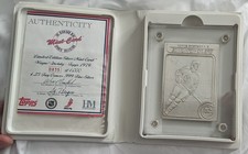 1979-80 Topps #18 Highland Mint 4.25oz Silver 835/1000 with COA picture