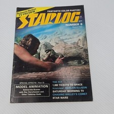 Starlog Magazine #8 Sept 1977 Harlan Ellison Interview Star Wars Sci Fi TV picture