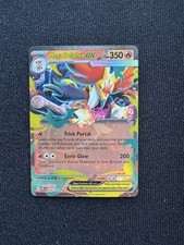 Mega Delphox ex 008/084 Double Rare Pitch Black Pokemon Holo Near Mint picture