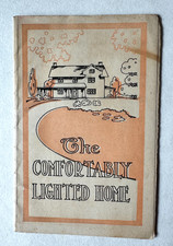 Vintage ca 1900s Public Service Gas Co Lighting Fixtures Advertising Brochure picture