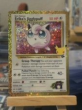 Pokemon Erika's Jigglypuff Gym Challenge Holo Rare English Celebrations picture