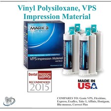 Dental MEDIUM BODY FAST SET VPS PVS Impression Material FAST Set 50ML Cartridges picture
