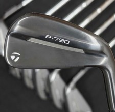 TaylorMade P.790 Forged Iron Set 4-PW 7pc Stiff Steel Right-Hand Black picture
