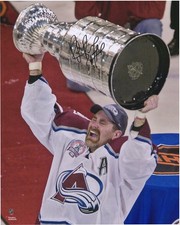 Ray Bourque Colorado Avalanche Autographed 16