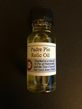 Padre Pio Holy Relic Oil - Touched to Relic of St Pio of Pietrelcina picture