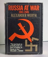 Russia at War 1941-1945 – Alexander Werth – 1964 3rd Printing HC/DJ VG+ Book picture