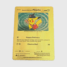 Pokemon Special Delivery Pikachu SWSH074 Sword & Shield Promo Holo English 2021 picture