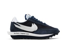 Sacai x Nike LDV Waffle Men's Sneakers Black DH2684-400 Suede Nylon Swoosh picture