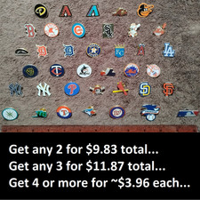 MLB PIN - metal enamel set lapel lot brooch major league baseball mlb team pins picture