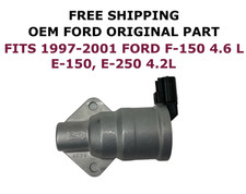 NEW 1997-2001 Ford F-150 4.6L V8 Fuel Injection Idle Control Valve F65E-9F715-DA picture