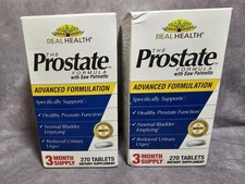 2 Real Health The Prostate Formula with Saw Palmetto - 270 Tabs Each Exp. 03/27+ picture