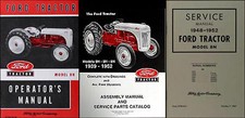 Ford 8N Tractor Set Owners Repair Assembly Parts Books 1948-1949 1950 51 1952 picture