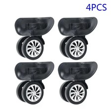 4pcs/set Replacement Luggage Suitcase Wheels Swivel Dual Roller Swivel Wheel picture