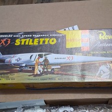 Revell H-259:89 Douglas X-3 Stiletto in Original Box 1955 vintage picture