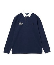 BEAMS Exclusive Polo Ralph Lauren Long Sleeve Rugby Shirt new color:NAVY S/M/L picture