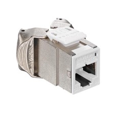 Leviton Cat6A Shielded Jack, White (LOT of 10) picture