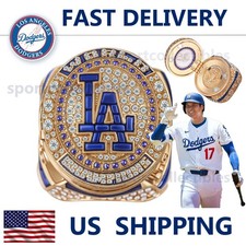 2024 LA Dodgers World Series - OHTANI #17 NEW - Fan Gift - MLB Replica Ring picture