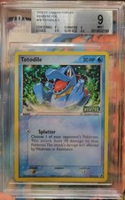 2005 Pokemon EX Unseen Forces Totodile Reverse Holo #78/115 picture