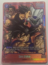 Son Goku 2025 Dragon Ball Super Manga Booster Vol. 2 #FB05-031 Alt Art picture