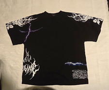 Civil Regime Men's Black Graphic Print Logo Crew Neck Short Sleeve T-Shirt S picture