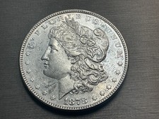 1878 8TF P $1 Morgan Silver Dollar Circulated Eight Tailfeather Scarce picture