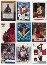 (9) Shaquille O'Neal Premium Cards Lot 90's 00's + Shaq Topps Fleer UD Panini picture