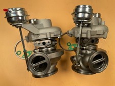 Left+Right Billet Twin TWO Turbo charger for BMW M5 M6 Gran Coupe 4.4L S63-B44B picture