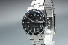 [Exc+5] Vintage SEIKO SKX023 7S26-0050 Black Dial Automatic Watch from Japan picture