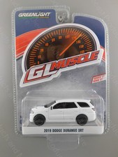 Greenlight 2019 Dodge Durango SRT White & Blue Stripes *GL MUSCLE R27* NIP 1:64 picture