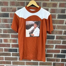 Vintage 1970s/80s Michael Jackson Thriller Album Western T Shirt picture