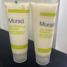 2x Murad Resurgence Age-Balancing SPF 30 PA+++ 1.2 oz total sealed discontinue picture