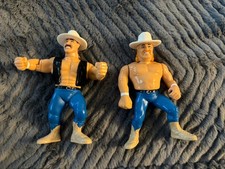 WWF Hasbro Series 11 Smoking Gunns BART Gunn And Billy Gunn RARE picture