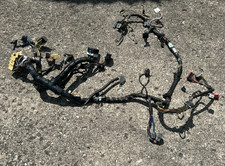 1996 97 FORD F150 F250 F350 5.0 5.8 7.5 MAIN DASH WIRE HARNESS GAS OEM, NO CUTS picture