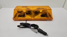 Vintage Whelen Austin AR-200 Series Magnetic Two Rotating Amber Light | TESTED picture