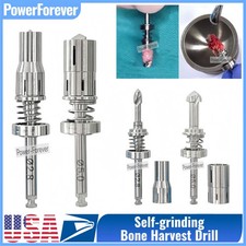 USA Dental GBR Self-Grinding Spring Bone Harvest Drill Autogeneous Trephine Burs picture