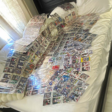 HUGE LOT Topps MLB Baseball Trading Cards Large 61 Lot Binder Pages & Sleeves picture